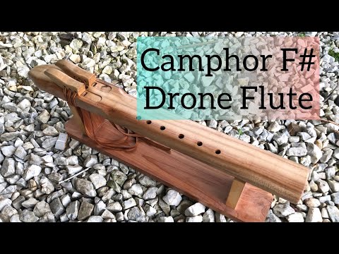 Camphor F# Drone Flute - 432 Htz - Elemental Flutes