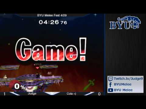 Judge vs Cola - BYU Melee Fest 4/29/16