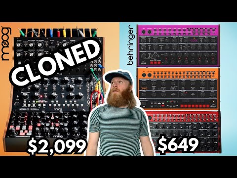 Behringer Clones Entire Moog Sound Studio