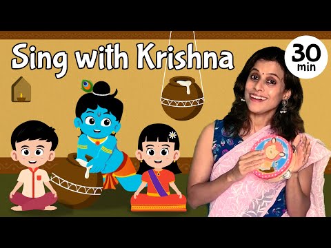 Bhajans for Kids - Sing with Krishna | Pratibha Sarathy