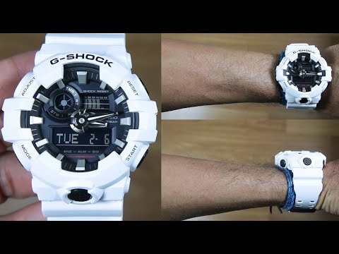 CASIO G-SHOCK GA-700-7A - UNBOXING