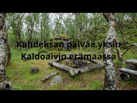 Kammivaellus Kaldoaivin erämaassa - yksin koiran kanssa