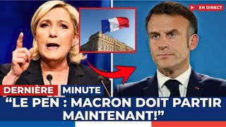 Download lagu MARINE LE PEN EXIGE la DÉMISSION de MACRON ! 'Il Doit Partir MAINTENANT' - Crise Politique EXPLOSIVE mp3