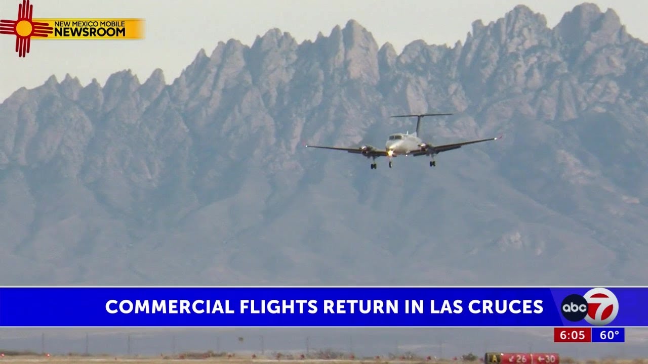 Commercial flights resuming at Las Cruces international airport
