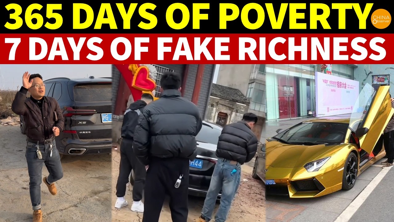 365 Days of Poverty, Save for 7 Days of Fake Richness! China’s New Year Comparison Shocks the World