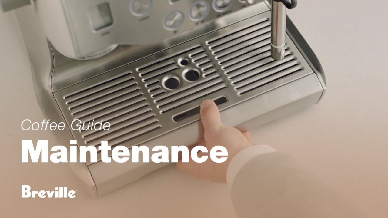 How to clean the drip tray