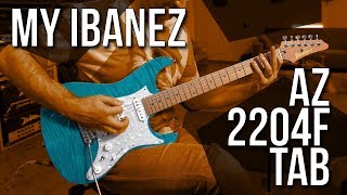 Video thumbnail for My new Ibanez AZ2204F-TAB has arrived !!! All the sounds are here! by EytschPi42