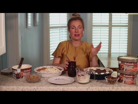 Recipe for Turtle Ice Cream Pie