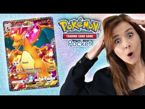 First Time Playing Pok�mon | Pok�mon TCG Pocket | Packs & Gameplay - YouTube