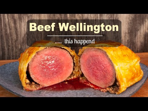 Beef Wellington ... I did not expect this !!!