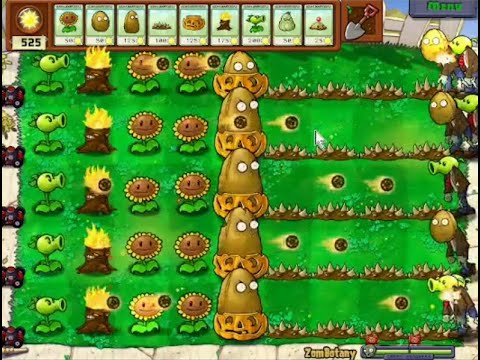 How to Beat ZOMBOTANY | Plants Vs Zombies Minigames