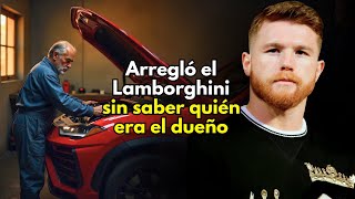 CANELO recibe ayuda de un MECÁNICO POBRE que NO SABÍA quién era, el FINAL es ESCALOFRIANTE.