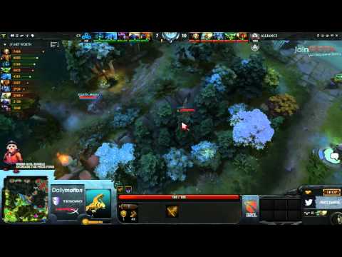 The Alliance vs Cloud 9 Game 2   Dota 2 Champions League @TobiWanDOTA