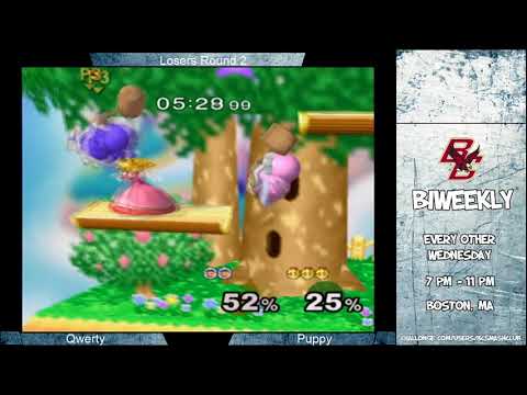 BC Biweekly 18: Losers Round 2 - Puppy (Ice Climbers) vs Qwerty (Peach)