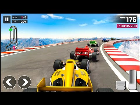 Ultimate Formula Car Racing Stunts 3D - Impossible Mega Ramp Simulator 2024 - Android Gameplay
