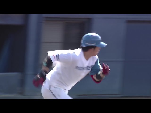 【ファーム】ファイターズ・進藤勇也 三遊間を破るタイムリーヒットで突き放す!! 2025年4月4日 北海道日本ハムファイターズ 対 読売ジャイアンツ