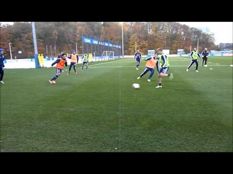Schalke trainiert schnelles Umschalten