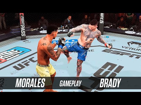 UFC 5 Gameplay | Sean Brady vs Michael Morales | UFC 322 Full Fight