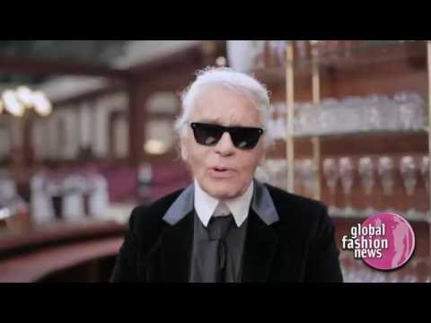 Chanel Fall / Winter 2015 Karl Lagerfeld Interview | Global Fashion News