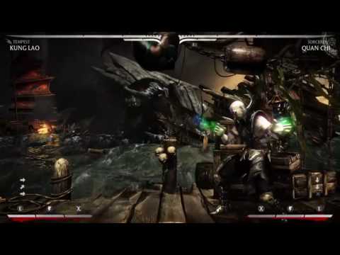 MKX - Kung lao (Tempest) 64% - 102% Combo (Armor Reset) Patch 1.14