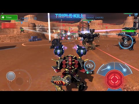 War Robots (WR 6.0) Fighting without stop. Ao Jun Viper entered to put an end to the game