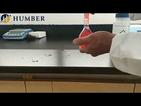 Preparation and dilution of 1 molar stock solution of NaCl.