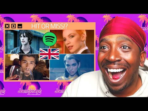American Reacts To The Most Streamed British Songs On Spotify! (Top 164 Songs)