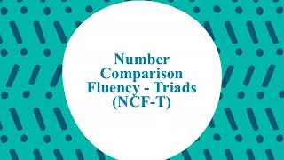 aimsweb Plus   Number Comparison Fluency  Triads