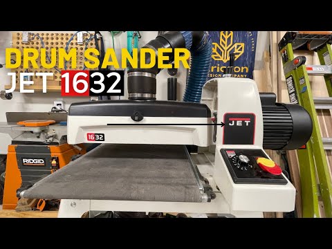 Drum Sander | Is It The Right Move For Your Shop | Jet 1632 | Woodworking Projects | Dust Collection