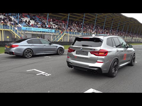 750HP BMW X3M Competition vs BMW M5 F90 Competition
