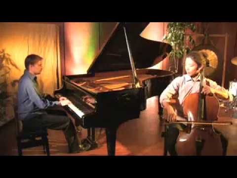 Ilyas Chulakov & Kai Miano playing J. S. Bach's 'Ave Maria' (piano and cello)
