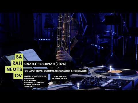 Sarah Nemtsov – BINAH.CHOCHMAH (2024)