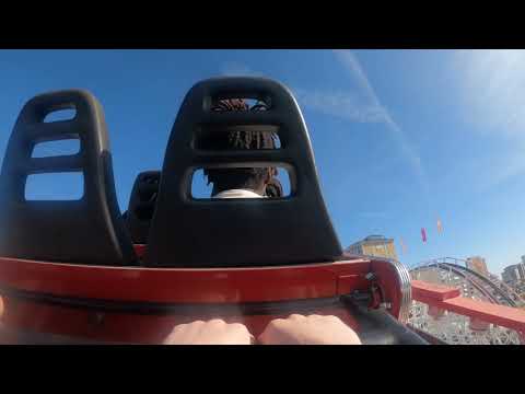 Back row point of view footage of Swamp Fox