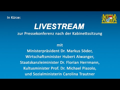 Pressekonferenz zur Corona-Pandemie (14.12.20) - Bayern