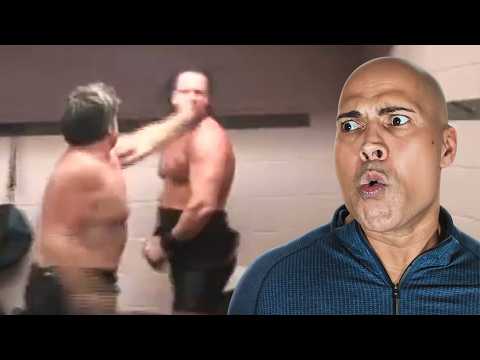 Wrestlers Getting Angry Backstage