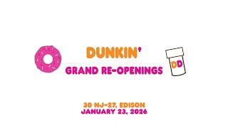 Dunkin' Grand Re-Opening 30 NJ-27