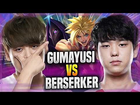 GUMAYUSI vs BERSERKER! - T1 Gumayusi Plays Jhin ADC vs C9 Berserker Ezreal! | Season 2022