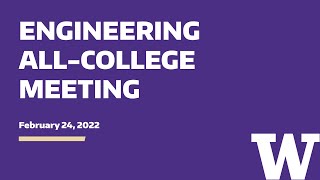 Engineering All-College Meeting