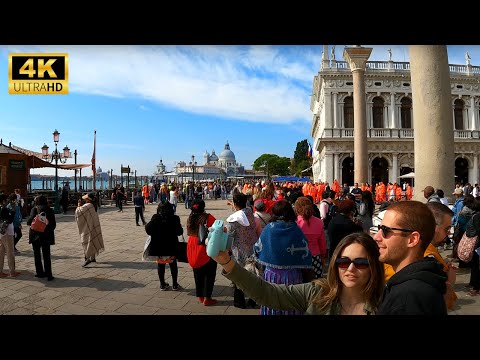 Bela Veneza, Itália - Passeio a pé - San Marco - Ponte Rialto - Praça de São Marcos