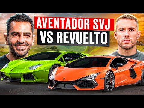 Unbelievable❗️Lamborghini Revuelto vs. Aventador SVJ 🔥 The last real V12 against the future❓| Hamid