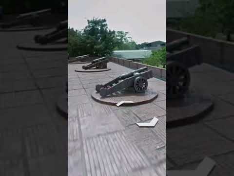 Forte Zeelandia Guosheng Anping Distrito Tainan City Taiwan no Google Earth e Google Maps #google