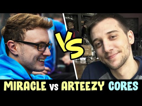 MIRACLE mid vs ARTEEZY carry — Templar Assassin vs Anti-Mage
