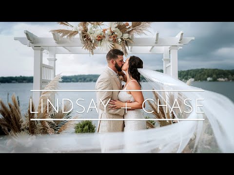 Lindsay + Chase | Wedding Highlights | Bay Pointe Inn | Gun Lake, MI