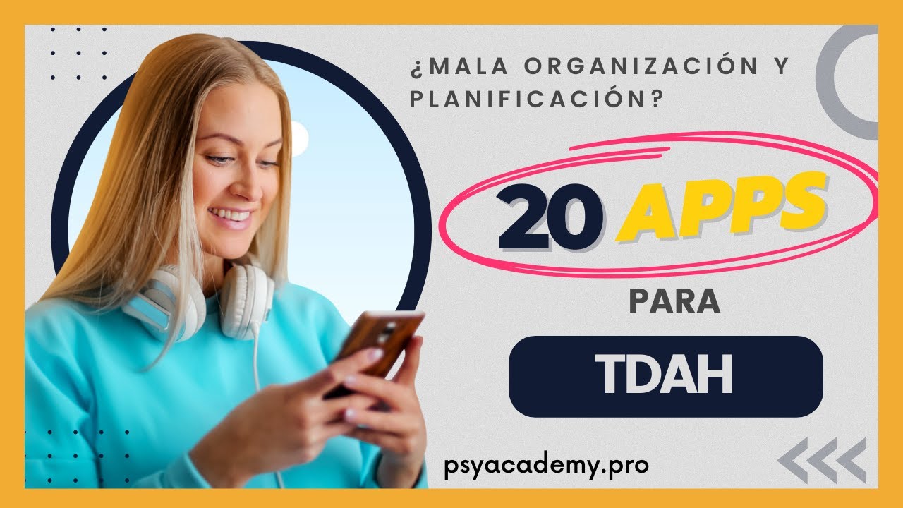 👨🏼‍💻 ✅  Las 20 MEJORES aplicaciones para TDAH en 2024 con Evidencia Científica