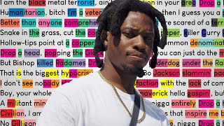 Denzel Curry - ULT | Rhymes Highlighted