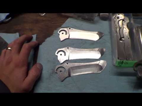 S90V and Damasteel Norseman blades