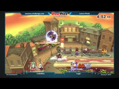 Hard Read #1 – Codeman (Palutena) vs VGBC|Logic (Alph) - Losers Finals Smash 4