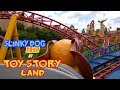 Toy Story Land Slinky Dog Dash Front Seat Roller Coaster SlinkyDay