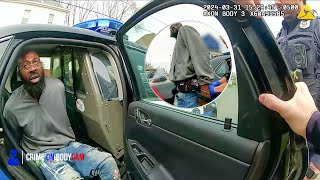 How a Man Tried to Escape from Cops But Fails