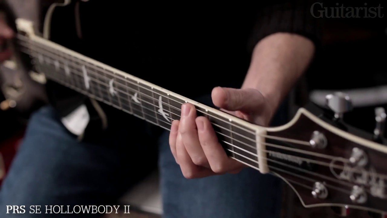 PRS SE Hollowbody Standard & SE Hollowbody II Demo - YouTube